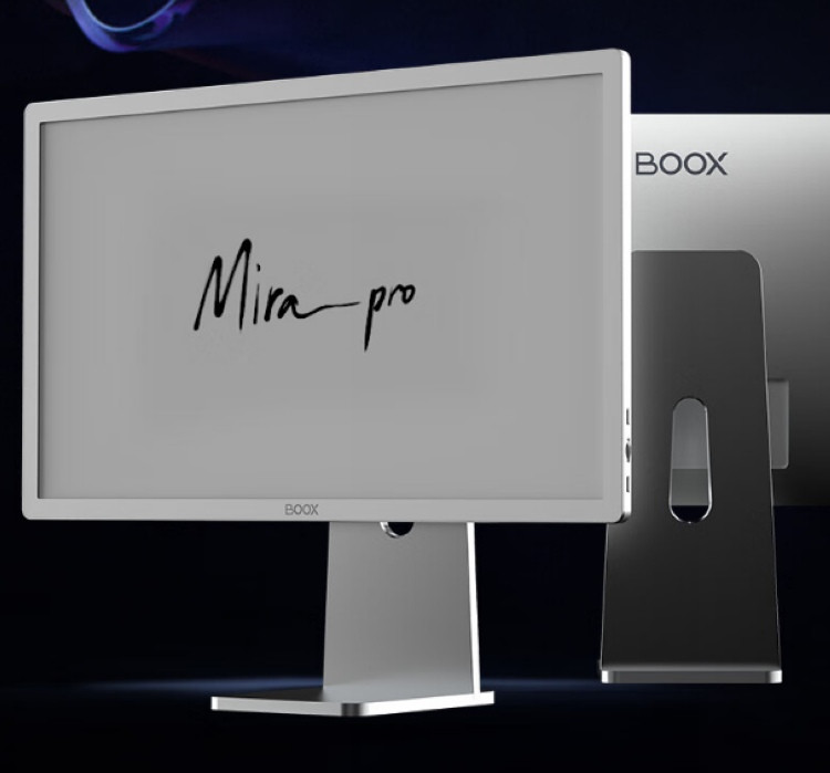 文石发布 Mira Pro 25.3 英寸墨水屏（前光版）、柔和前光更护眼