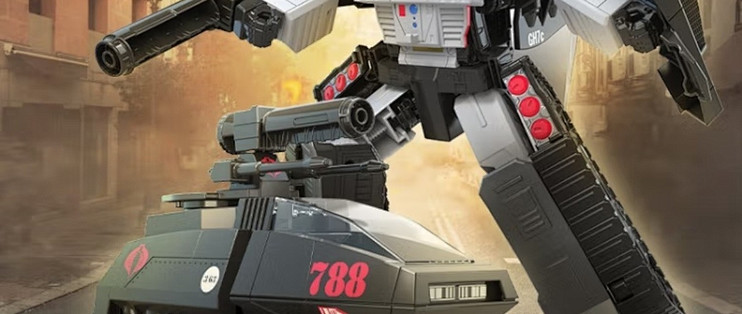 变形金刚（TRANSFORMERS）儿童男孩玩具车模型机器人手办生日礼物特种部队联名威震天F3983