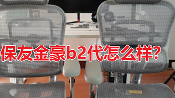 【保友金豪b2代】人体工学椅开箱测评（金豪b2代的特点与不足之处点评）