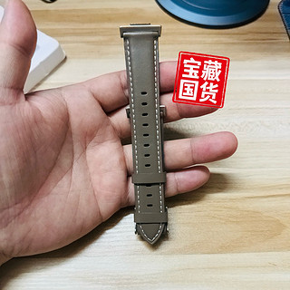 平替原装，高性价比？华为watch fit2皮质表带