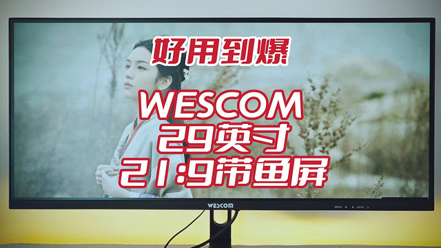 好用到爆，WESCOM 29英寸21:9带鱼屏