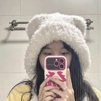 秋冬毛绒帽子真的很绝！！