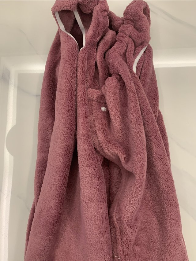 可以穿的浴巾
