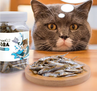 零食推荐：小鱼干！猫咪们都无法抵挡这款美味