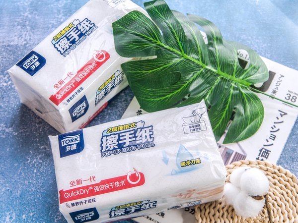 这款专门擦手的多康纸巾吸水力也太强了吧！