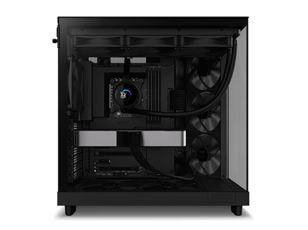 NZXT上架 H6 Flow “海景房”机箱，切角45度进气、双舱结构、优秀散热