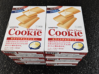 双十一活动还是给力，白巧克力夹心饼干一次买了六盒！