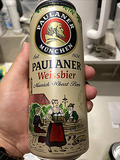 入了一箱大家很推荐的口粮啤酒🍺：￼￼保拉纳（Paulaner）经典小麦白啤 500ml*24听