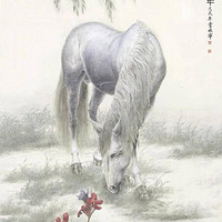 大画家雷晓宁《花儿与少年》作品欣赏