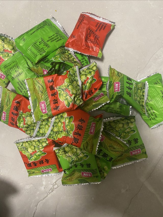 双十一买的青豆也太好吃了吧
