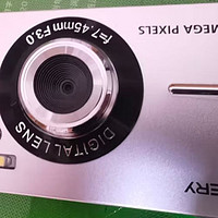 komery全新5600Wccd卡片机学生4K数码相机高像素高清自拍便携校园带拍照摄像录音CDF6银色