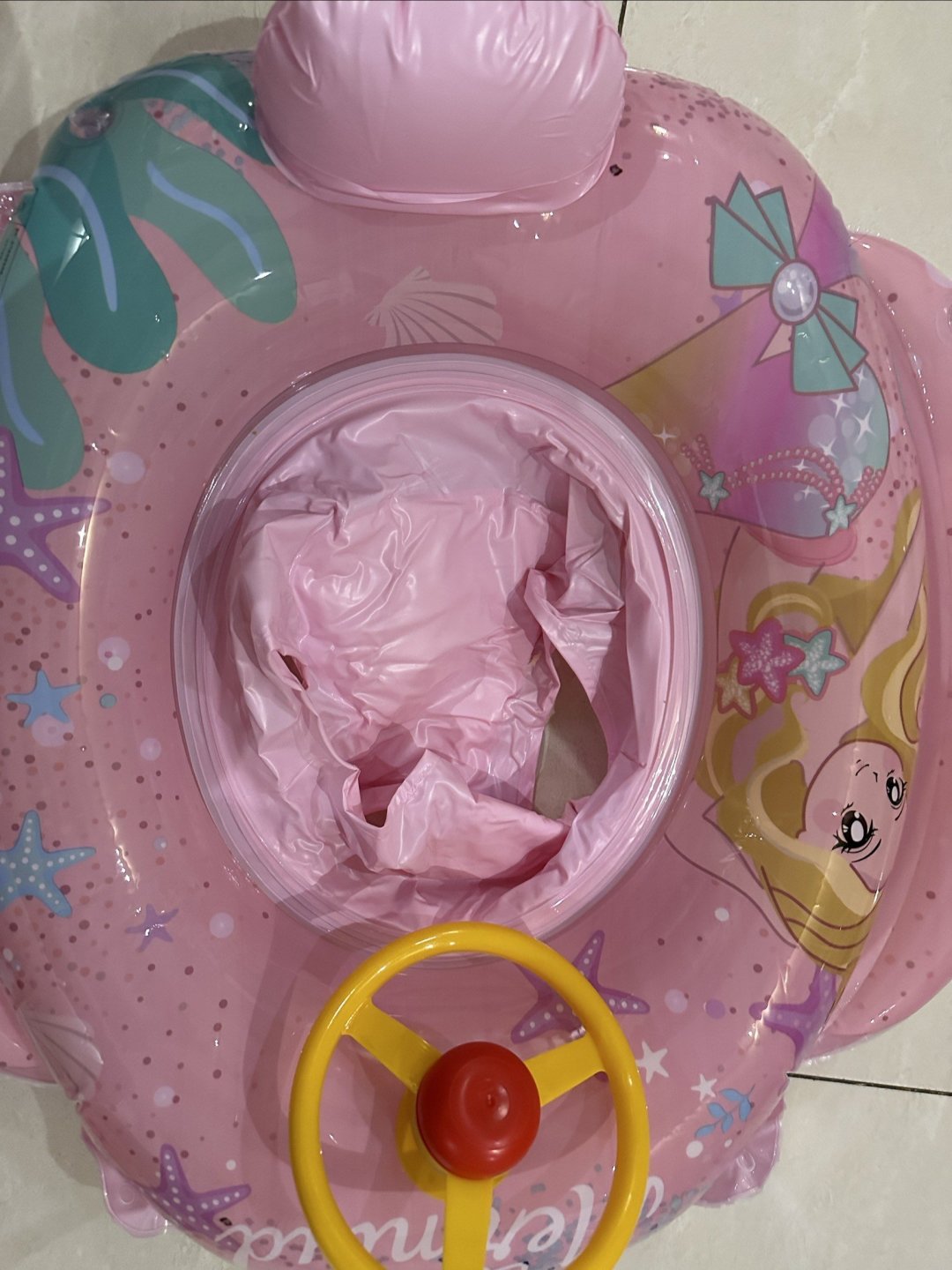 幼儿坐式游泳圈.