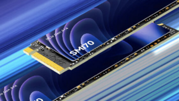 爱国者上架 SMI70 PCIe 4.0 SSD 固态硬盘、长江存储颗粒、超石墨烯导热方案