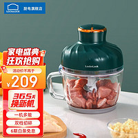 乐扣乐扣（LOCK&LOCK）绞肉机家用2L容量多功能料理机搅拌打肉馅机电动EJM3185双层四页刀头-切碎机