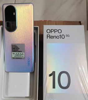 OPPO Reno10 8GB+256GB 溢彩蓝 6400 万水光人像 超光影长焦镜头 80W超级闪充 120Hz OLED 超清曲面屏 5G
