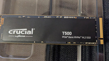 英睿达（Crucial）2TB SSD固态硬盘 T500 简单开箱小测 PCIE Gen4 NVMe 2.0 M.2 SSD 带2G缓存