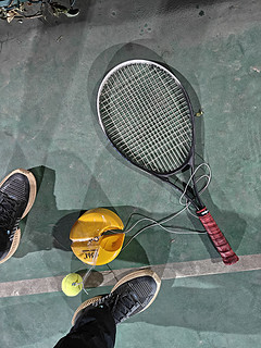 篮球热身运动打网球配合网球训练器