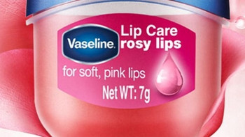 凡士林(Vaseline) 润唇膏 7g 玫瑰花蕾：微凝晶冻，快速润唇不油腻