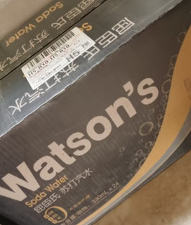 屈臣氏（Watsons）苏打汽水 经典原味黑罐 0糖0脂0卡