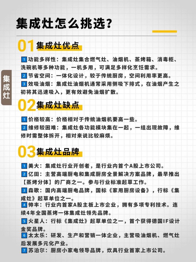 烟机灶具