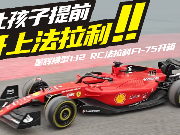 不至于玩，星辉1:12法拉利遥控F1赛车开箱