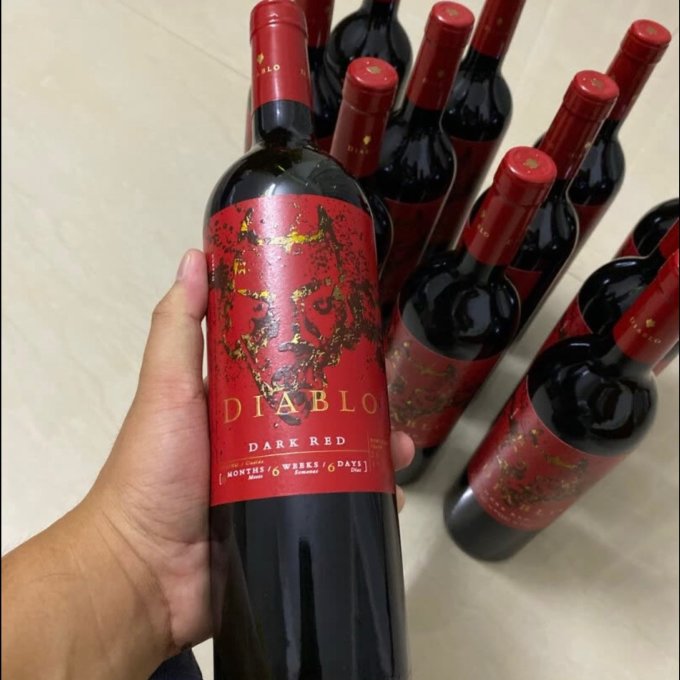 干露葡萄酒怎么样 1616concha y toro干露红魔鬼魔神深红混酿干红