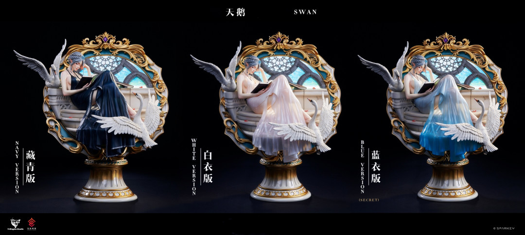 尽显优雅知性！TES出品鬼刀系列雕像「天鹅」开箱分享