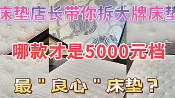 床垫实拆系列 篇三：拆解6款5000元档爆款床垫，谁是“性价比之王”？（舒达88/丝涟揽月/金可儿繁星A/西屋S2/慕思睡眠精灵）