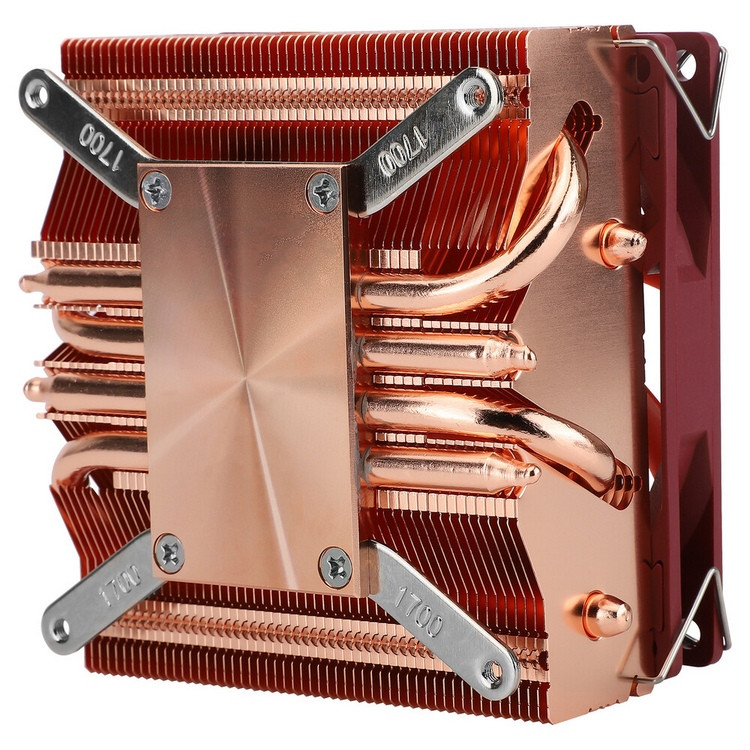 利民上架 AXP90-X53 FULL 典藏纯铜版下压散热器，4热管、超薄风扇