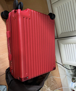 海澜之家（HLA）行李箱男女学生铝框拉杆箱旅行箱登机箱密码箱托运大容量结婚皮箱 法拉红-拉￼￼
