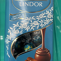 瑞士莲（lindt）意大利原装进口海盐焦糖软心巧克力！