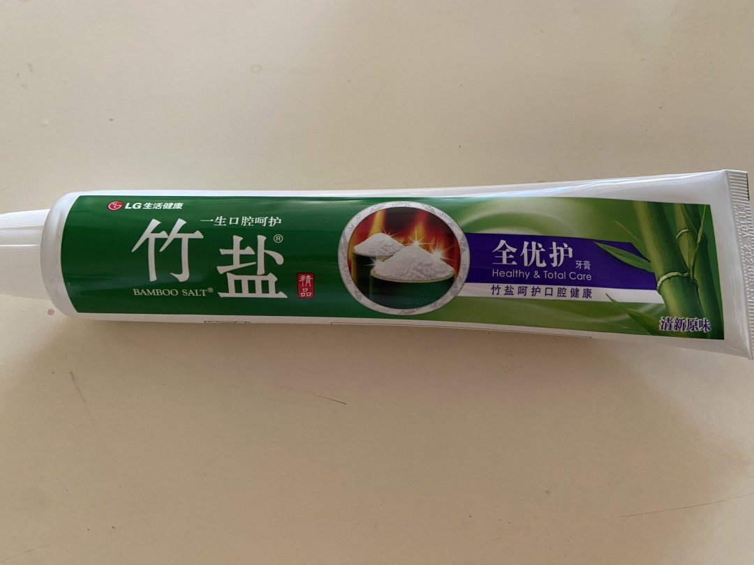 竹盐牙膏