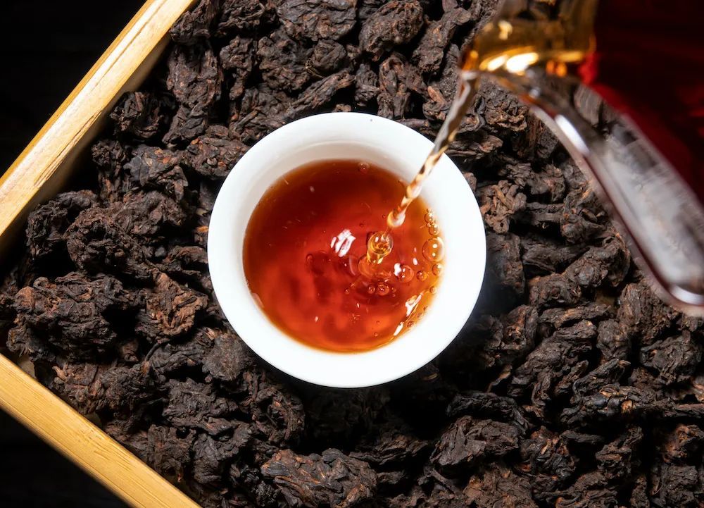 云南黑茶的代表普洱熟茶 ©图虫创意