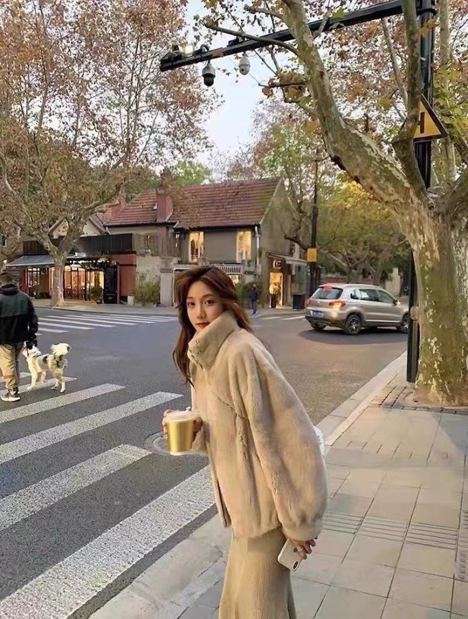 流婉菲女外套