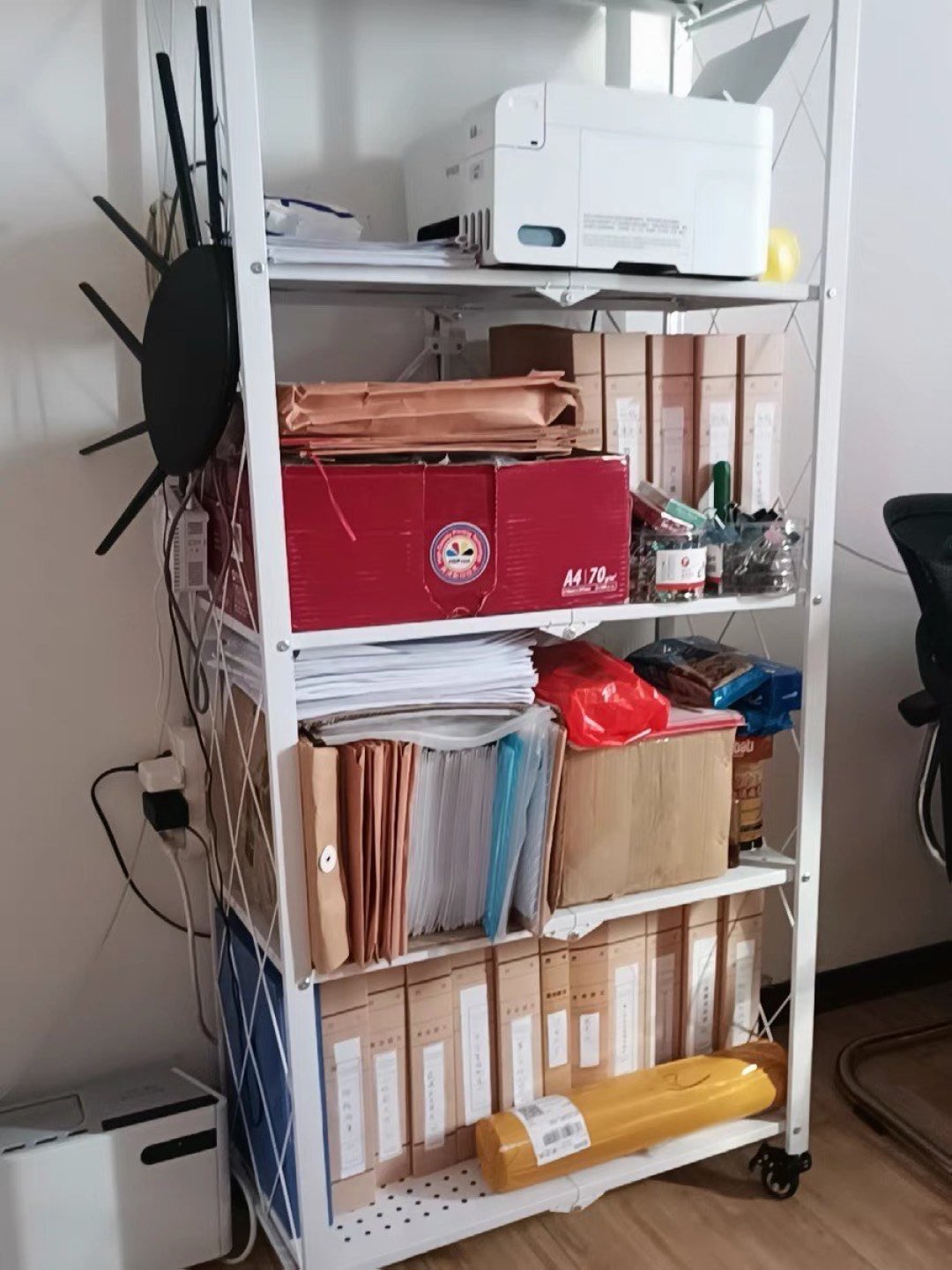 移动折叠家用置物架多功能架子多层