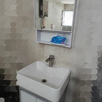 小户型的“大”智慧——超窄长浴室柜迷你小尺寸太空铝卫生间洗手脸盆柜组合