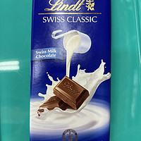  Lindt瑞士莲经典进口排装牛奶巧克力100g