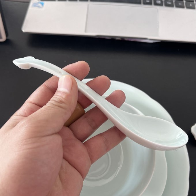蓝印东方餐具