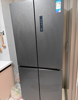 美的（Midea）无缝全嵌系列十字双开门四开门超薄零嵌入式大容量家用智能变频电冰箱