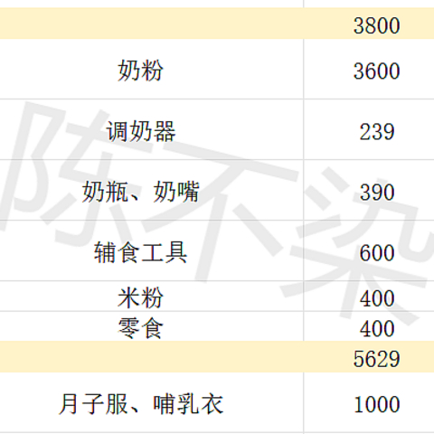 养娃记账本：生娃第一年的开销大揭秘