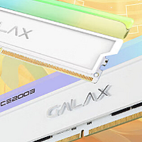 影驰上架“星曜20周年纪念版” DDR5内存，纯白战袍，海力士颗粒，7200MHz 48GB套装