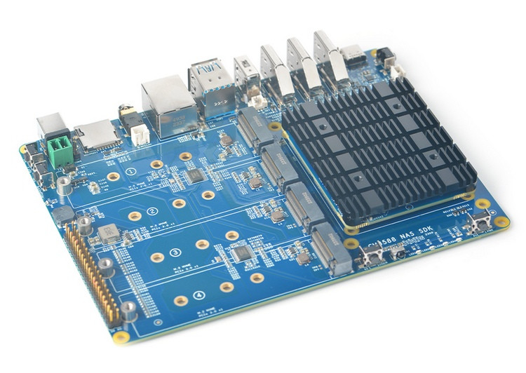 NAS 专用主板：FriendlyELEC友善发布 CM3588 NAS DIY 主板套件，支持四路M.2 SSD