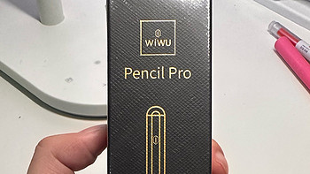 双11购后晒，WIWU 电容笔：iPad必备神器，WIWU 【蓝牙电显+倾斜压感+防误触】￼￼