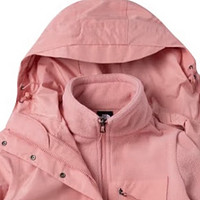 舒适保暖，时尚必备!The North Face 三合一冲锋衣女装两件套，爆款来袭！