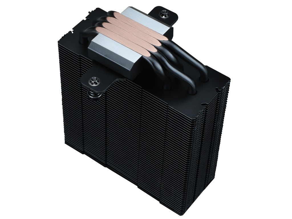 利民发布 AS120 EVO 刺灵黑色标准版散热器，紧凑单塔、AGHP 4.0 抗逆重力热管