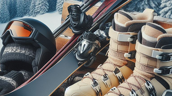 「冬季滑雪必备装备：护脸、手套、帽子缺一不可!」