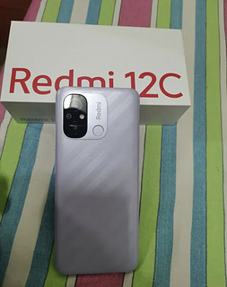 Redmi 12C Helio G85 性能芯 5000万高清双摄 5000mAh长续航 4GB+64GB 熏衣紫 智能手机 小米红米