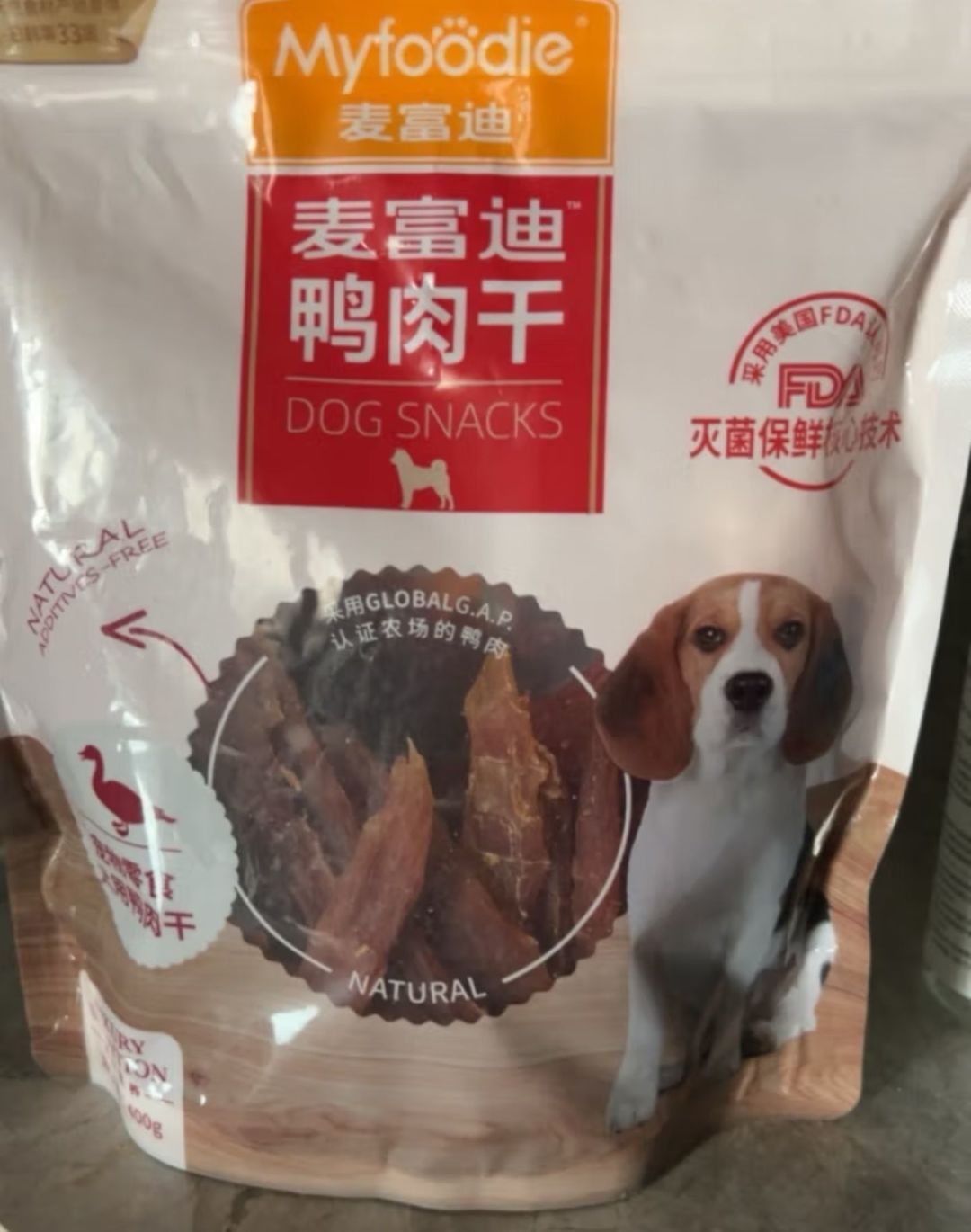 麦富迪鸭肉干狗狗零食