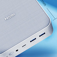 海尔云悦mini H12 搭载12代标压酷睿 双2.5G网口的商务小主机