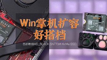 Win掌机扩容好搭档，西部数据WD_BLACK SN770M NVMe SSD